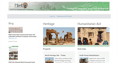 Desktop Screenshot of heritagefoundationpak.org